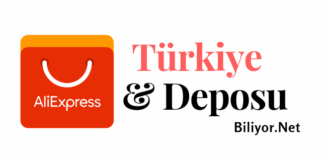 Aliexpress Türkiye deposu