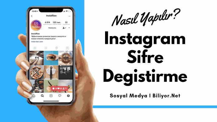 instagram şifre değiştirme