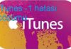 iTunes -1 hatası çözümü