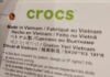 Crocs made in Vietnam orjinal mi