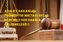 adalet bakanlığı promosyon